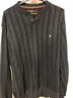 ハッシュパピー　グレーのセーター