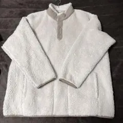 XXL ユニクロ×ホワイトマウンテニアリング フリースオーバーサイズプルオーバー