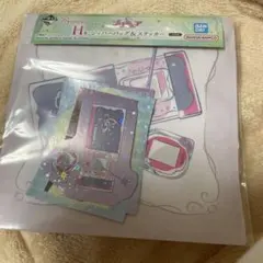 プリキュア　一番くじ　H賞　ジッパーバッグ&ステッカー　プリキュア5