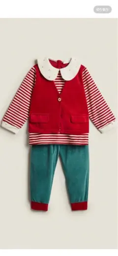 ♡ZARA HOME♡キッズ　ベロア エルフ コスチューム 3-4歳