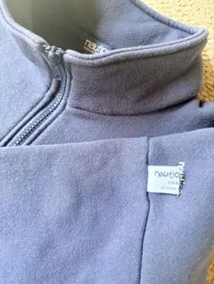 【完売品】Nautica ハーフジップトレーナー 紺色Lサイズ