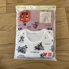 ユニクロ　クルーネックボディスーツ90