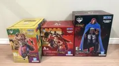 ワンピース 一番くじ フィギュア ルフィ、ウソップ、シャムロック