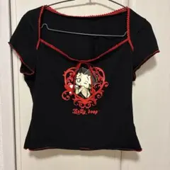 ち*う様 Betty Boop ベティブープ 半袖Tシャツ　2枚セットのサムネイル