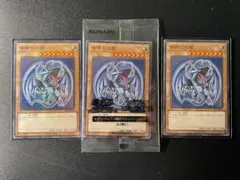 遊戯王 青眼の白龍 3枚セット ハイチュウ