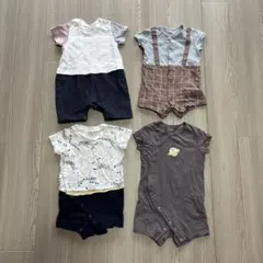branshes ロンパース ５枚まとめ売りのサムネイル