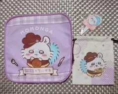 ちいかわ　ココス　巾着　ミニタオル　ピック　モモンガ3点セット