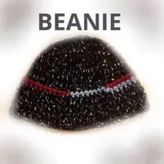 ニット帽　ビーニー　ハンドメイド　バケハ