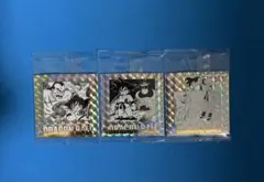 【未開封】ドラゴンボール40周年記念ウエハースシール2 まとめ売り（3枚）