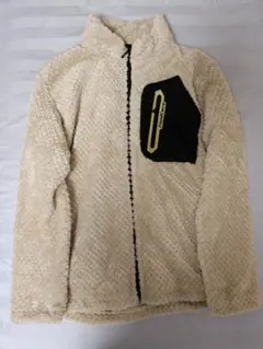 ワークマン ダイヤフリース裏アルミジャケット L ベージュ 完売品 キムタク