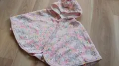 美品☆ブランシェス・ポンチョ・ケープ☆70 80 90