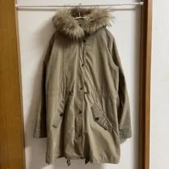 VICKY フード付きモッズコート　ライナー付