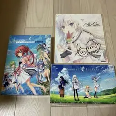 Summer Pockets PC版 無印・RB 初回限定版 特典、色紙付き