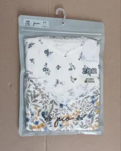新品未使用品　juo 花柄レースキャミソール2枚組 100cm 女の子　肌着