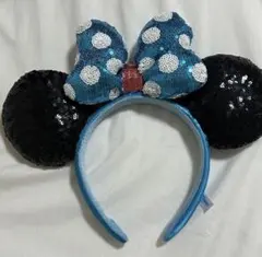 ミニーマウス カチューシャ 水玉