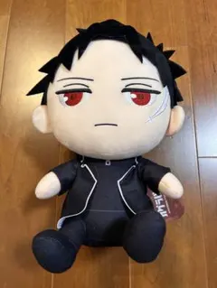 GiGO限定 カグラバチ おすわりBIGぬいぐるみ 六平千鉱 | Mercari