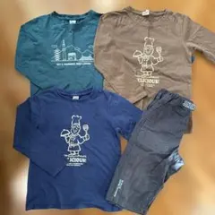 ロンT &パンツ 4点セット