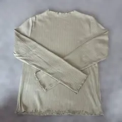 GU 리브 멜로우 긴팔 컷소우 베이지