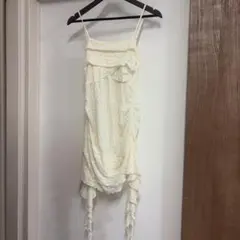 FOREVER21　レース　キャミワンピース　レイヤード