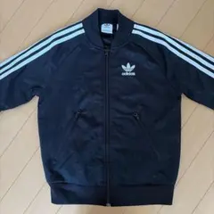 adidas ブラック ジャージ 3本ライン