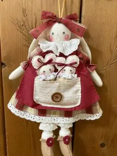 カントリードール (ポッケに双子のうさぎさん）