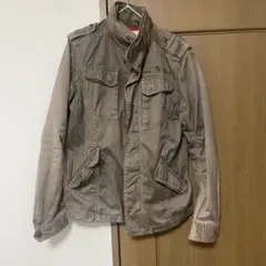 DIESEL カーキ ミリタリージャケット ユニセックス S