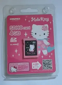 ハローキティ マイクロSDカード 4GB