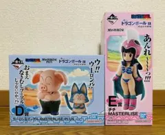 【新品未開封】　一番くじ　ドラゴンボール　D賞 ウーロン&プーアル　E賞 チチ