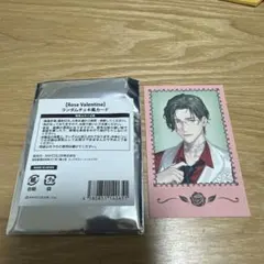 五木左京　にじさんじ　Rose Valentine　チェキ風カード