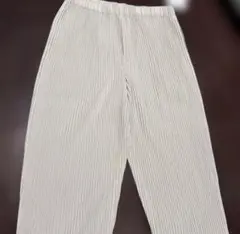 美品】homme plisse isseymiyakeセンタープリーツ パンツ - メルカリ