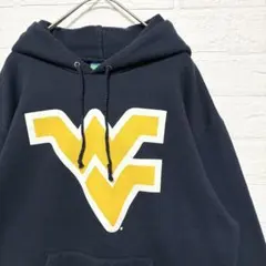 チャンピオン パーカー WVU カレッジロゴ ビッグロゴ S ネイビー A
