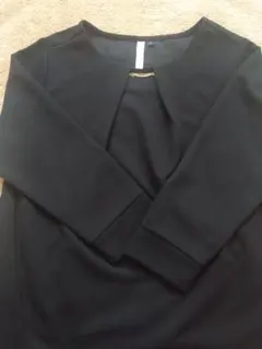 ネイビー 七分袖 トップス