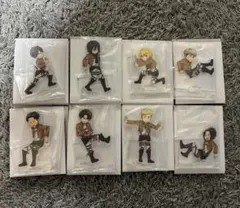 一番くじ 進撃の巨人 獣の巨人は俺が仕留める H賞　アクスタ コンプ セット