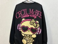 キティちゃん　CECIL McBEE スウェット　トレーナー　日焼けキティ
