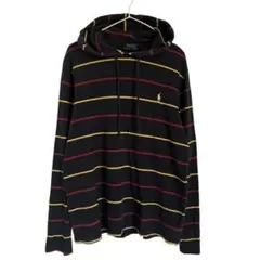 Polo Ralph Lauren ボーダー柄 パーカー ポニー プルオーバー