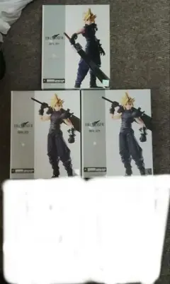 Bring　arts　FF7　クラウド3体　ティファ　箱付　まとめ売り