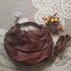 zucchero filato ズッケロフィラート 本革バック