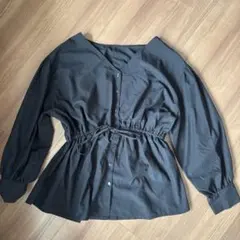 バルーン袖 シャツ