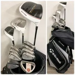 ★超本格派　テーラーメイド　バーナー　スーパーファスト　初心者向けゴルフセット