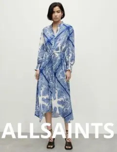 【8】ALLSAINTS シャツドレス SKYLAR RAFAELA DRESSのサムネイル