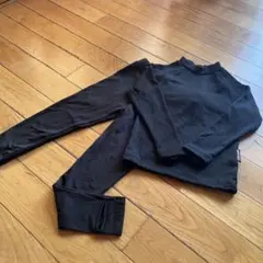 FELLOW HEAT RANKING ブラックアンダーシャツ　レギンス