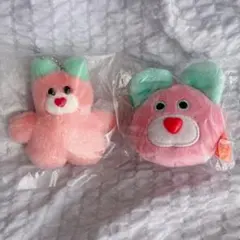 mojojojo Loulou2種 フェイスマスコット ぬいぐるみマスコット