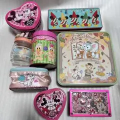 ディズニー 空き缶 ポーチ 空き瓶 セット リルリンリン