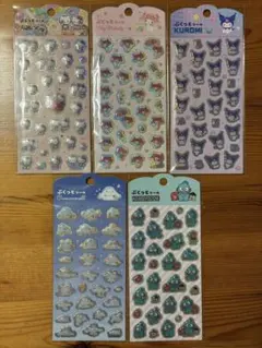 キャンドゥ サンリオ ぷくっとシール 正規品