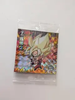 ドラゴンボールZ 超戦士シールウエハース 十周年 孫悟空 GR 超15-04