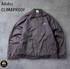 Adidas 90sCLIMAPROOF万国旗タグ刺繍ロゴジャケットソリッド23