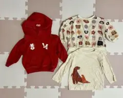 ベビー服 トレーナー シャツ 3点セット