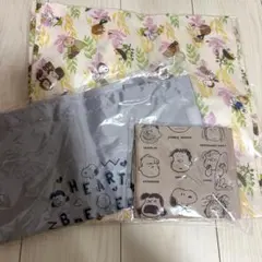 スヌーピー エコバッグ 3点セット PEANUTS 未使用