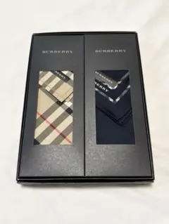 【新品】BURBERRY ハンカチ 2枚セット