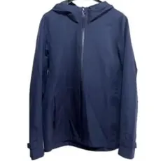 UNIQLO 撥水・防風 ブロックテックパーカー レディース M（ネイビー）